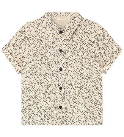 Fliink Skjorte - Musselin - Elmo - Coffee Bean/Sandshell