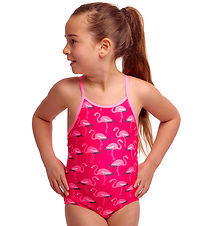 Funkita Badedragt - Printed - UV50+ - Flamingo Go Gos