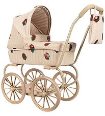 Konges Sløjd Dukkebarnevogn - Minnie - Strawberry