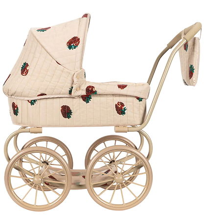 Konges Sløjd Dukkebarnevogn - Minnie - Strawberry