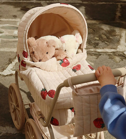Konges Sløjd Dukkebarnevogn - Minnie - Strawberry