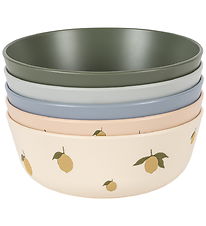 Konges Sløjd Skåle - 5-pak - Lemon Mix