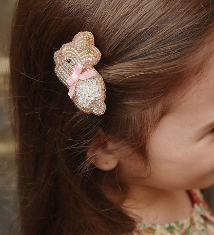 Konges Sløjd Hårspænder - 2-pak - Bunny