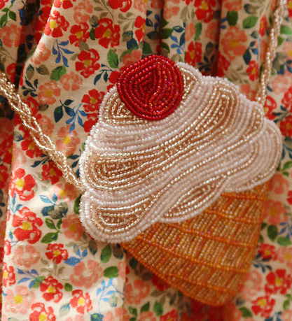 Konges Sløjd Pung - Ice Cream - Multi