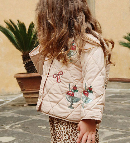 Konges Sløjd Overgangsjakke - Flora Sequin - Gelato