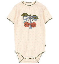 Konges Sløjd Body k/æ - Hulmønster - Minnie - Minnie Coeur