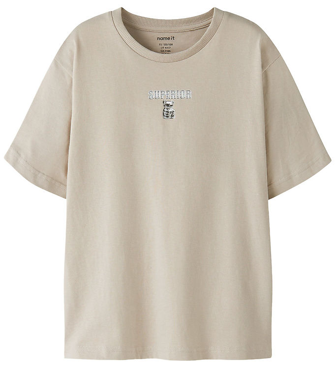 Name It NkmDivol - T-shirt - Grå
