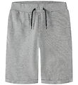 Name It Sweatshorts - NkmVasse - Grey Melange