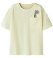 Name It T-shirt - NkmVilian - Pear Sorbet/Palm Surf