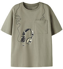 Name It T-shirt - NkmVilian - Shadow/Headset