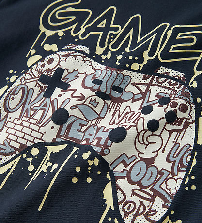 Name It T-shirt - NkmVictor - Navy Blazer/Game