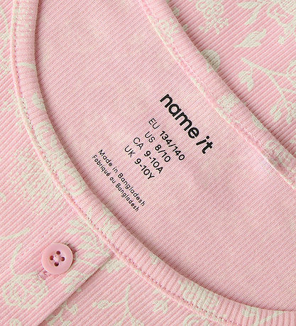 Name It T-shirt - Rib - NkfVemia - AOP - Pirouette/Spring Floral