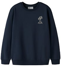 Name It Sweatshirt - NkmVasse - Navy Blazer/Palm