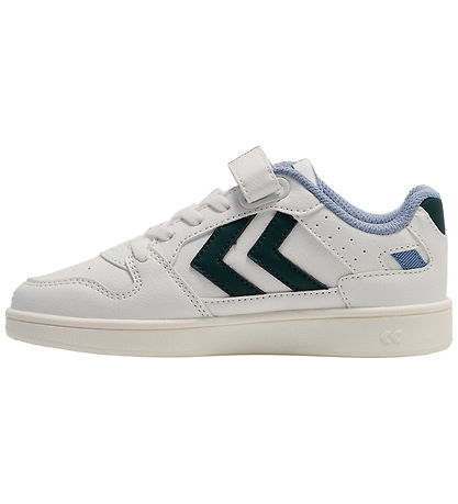 Hummel Sko - St Power Play JR - White/Green