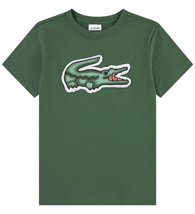 Lacoste T-shirt - Grøn m. Logo
