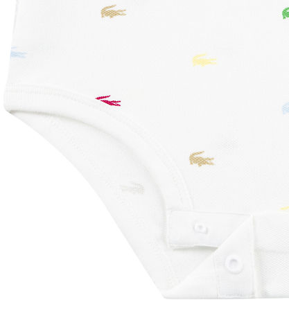Lacoste Bodysuit s/s - White