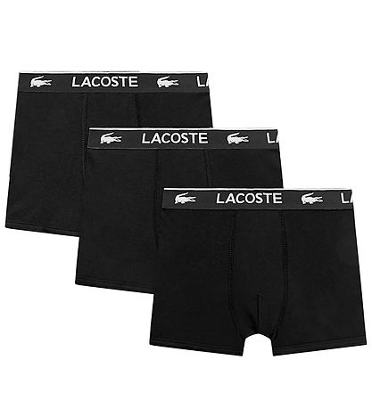 Lacoste Boxers - 3-Pack - Black