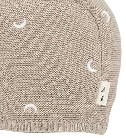 Moonboon Futter Og Babyhjelm - Strik - Gaveæske - Earth