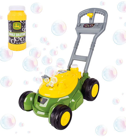 John Deere Sæbeboblemaskine - Græsslåmaskine m. Flaske