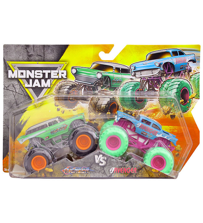 Monster Jam Truck - 1:64 - 2-pak - Avenger vs Avenger