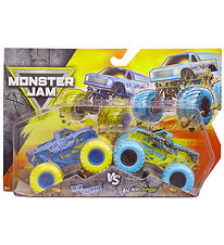 Monster Jam Truck - 1:64 - 2-pak - Blue Thunder vs Bad News Trav