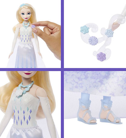Disney Frozen Dukke - Fashion Doll Reveal Elsa
