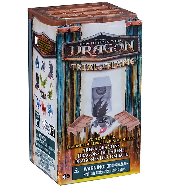 Dragons Legetøj - 9 cm - Mini Arena Dragons - Assort.