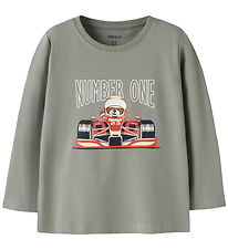 Name It Bluse - Nmmvux - Shadow/Number One