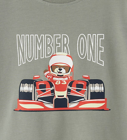 Name It Bluse - Nmmvux - Shadow/Number One