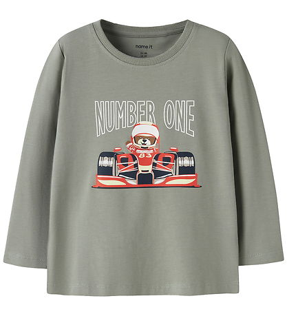 Name It Bluse - Nmmvux - Shadow/Number One