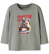 Name It Bluse - NmmVoto - Shadow/Monster Bear