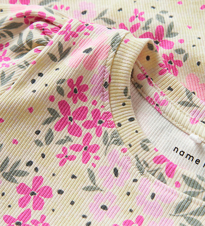 Name It Bluse - Rib - NmfDartias - Peyote Melange