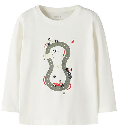 Name It Bluse - NmmVux - Cloud Dancer/Racing