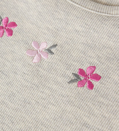 Name It Bluse - Rib - NmfDari - Peyote Melange