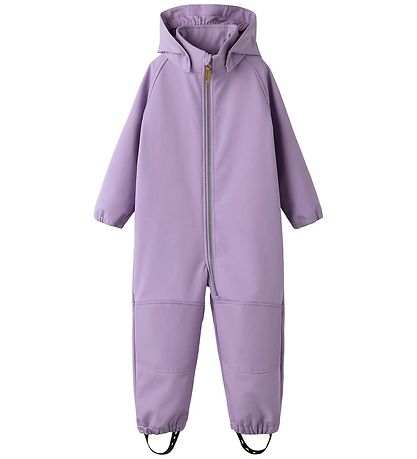 Name It Softshelldragt m. Fleece - NmfAlfa08 - Sunlit Allium