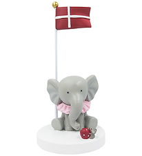 Kids by Friis Bordflag - Elefant m. Mus Og Bold