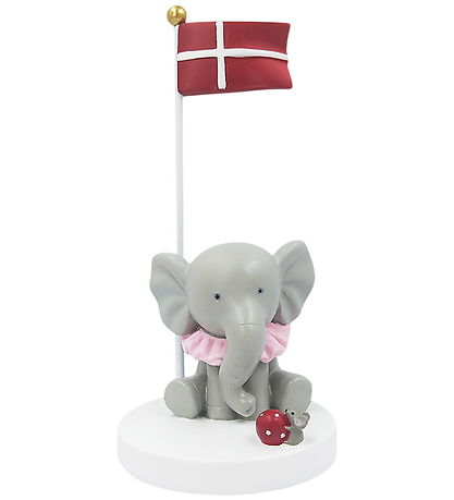 Kids by Friis Bordflag - Elefant m. Mus Og Bold