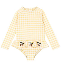 Konges Sløjd Badedragt - Etta -U40+ - Banana Almond Check