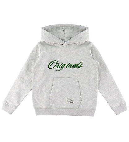 Jack & Jones Hættetrøje - JorNantucket - Bright White/Melange