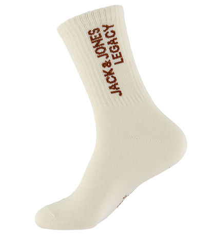 Jack & Jones Strømper - JacRoar - 3-pak - Falcon/Buttercream/Bla