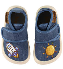 Bisgaard Hjemmesko -  To The Moon - Blue