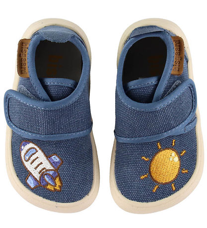 Bisgaard Hjemmesko -  To The Moon - Blue
