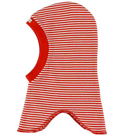Racing Kids Elefanthue - 1-lags - Red/ Ivory m. Striber