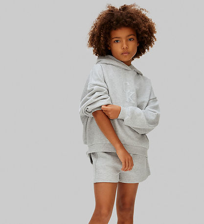 Calvin Klein Hættetrøje - Grey Heathermulti