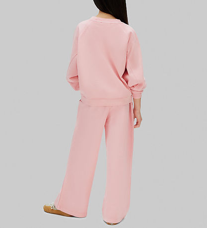 Calvin Klein Sweatpants - Wide Leg - Quartz Pink