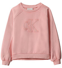 Calvin Klein Sweatshirt - Logo - Quartz Pink