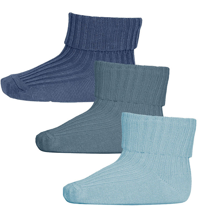 MP Strømper - 3-pak - Rib - High Tide