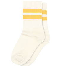 MP Socks - Andy - Lost Yellow w. Stripes