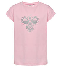 Hummel T-shirt - HmlJR - Roseate Spoonbill