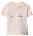 Calvin Klein T-shirt - CK Logo - Pearl Multi